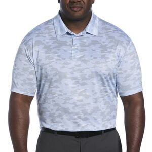 NWT Ben Hogan Performance Men's Linear Camo Print Golf Polo Shirt 3XL